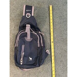 Oiwas Crossbody Bag Dark Blue and Gray